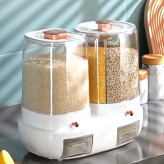 جاحبوباتی و جا برنجی 2 قلو کد A7523 (ارسال سراسری)