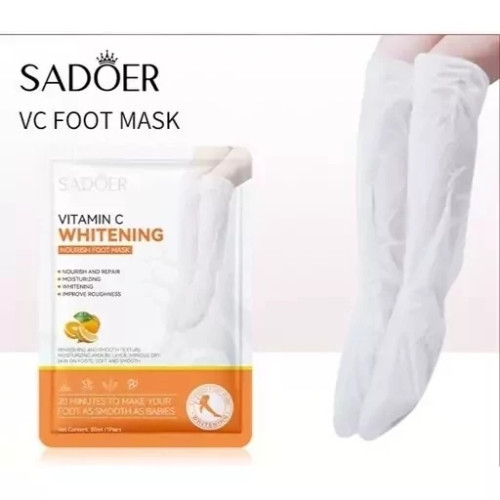 ماسک پا تا زانو ویتامین سی سادور 80 میل( Sadoer Exfoliating foot mask )
