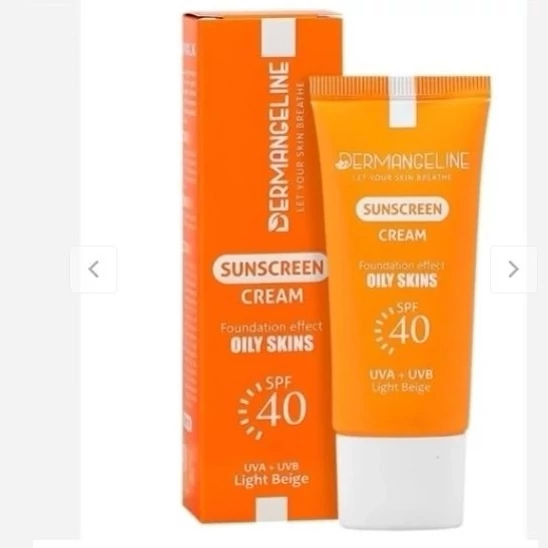 ضد آفتاب رنگی دررممم انجلین spf 40