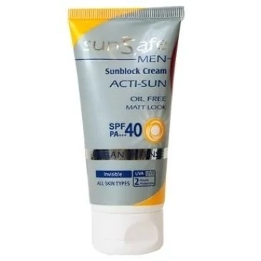 کرم ضد آفتاب آقایان سان سیف spf 40
