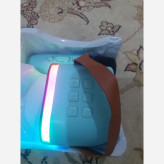 اسپیکر RGB مدل K12 با میکروفن با کیفیت وایرلس حالت تغییر صدا
