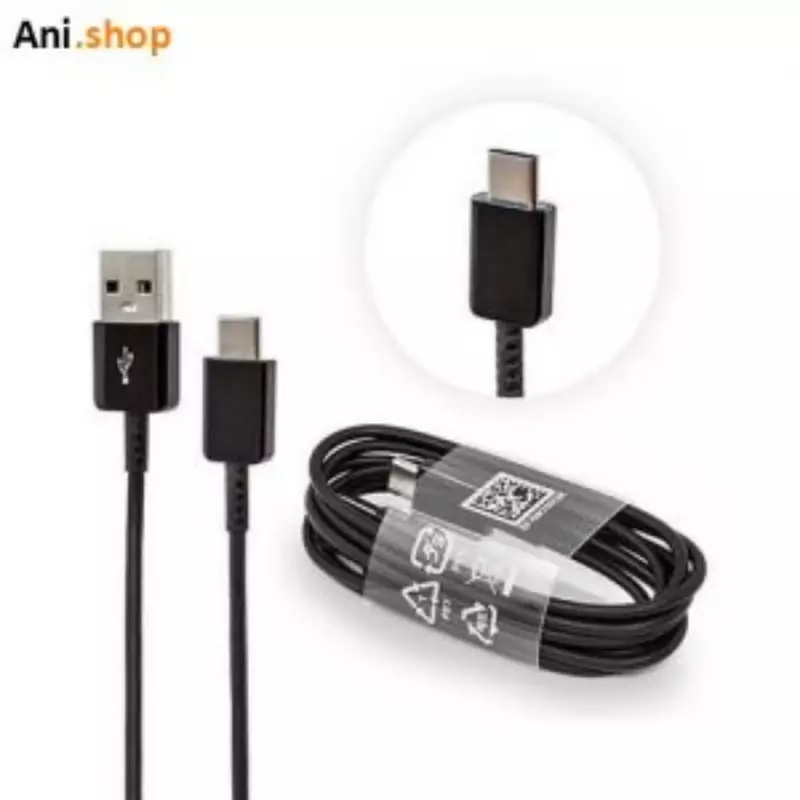 کابل شارژ و دیتا سامسونگ USB Type C  (مشکی)