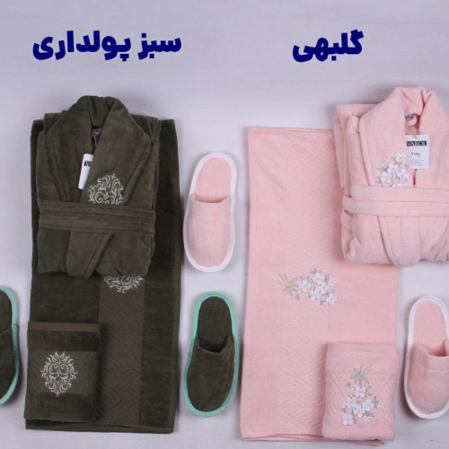 حوله ست 10 تیکه برند وارول طرح گوموش 1247