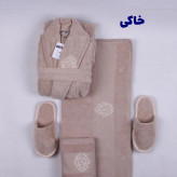حوله ست 5 تیکه برند وارول طرح گوموش 1248 مدل : mana13ntr