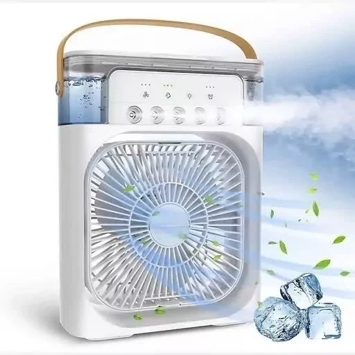 کولر آبی برقی رو میزی قابل حمل مینی مه پاش برقی بخور سرد رومیزی mini cooling fan مدل : mana13cakh