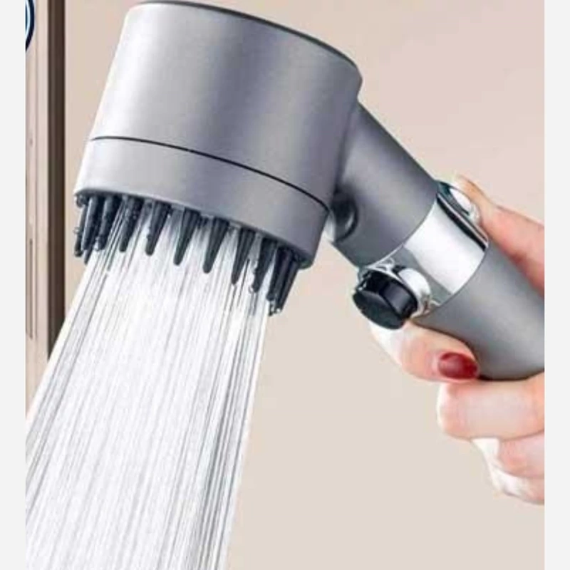 سردوش سیلیکونی حمام ماساژور دار مدل توربو 4 حالته (مدل : mana13ca6)
