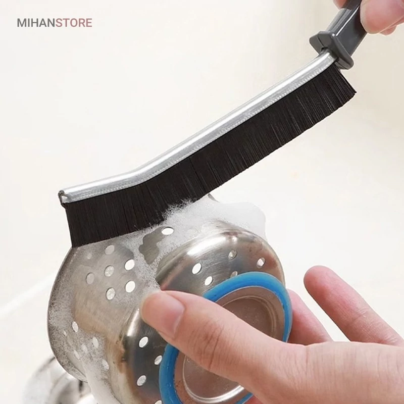 فرچه شستشو باریک جهت تمیز کردن و از بین بردن جرم های رسوب بسته درز های آشپزخانه، سرویس بهداشتی ، حمام (مدلmana1456)