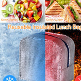 ساک غذا درب دار زیپی فویل دار