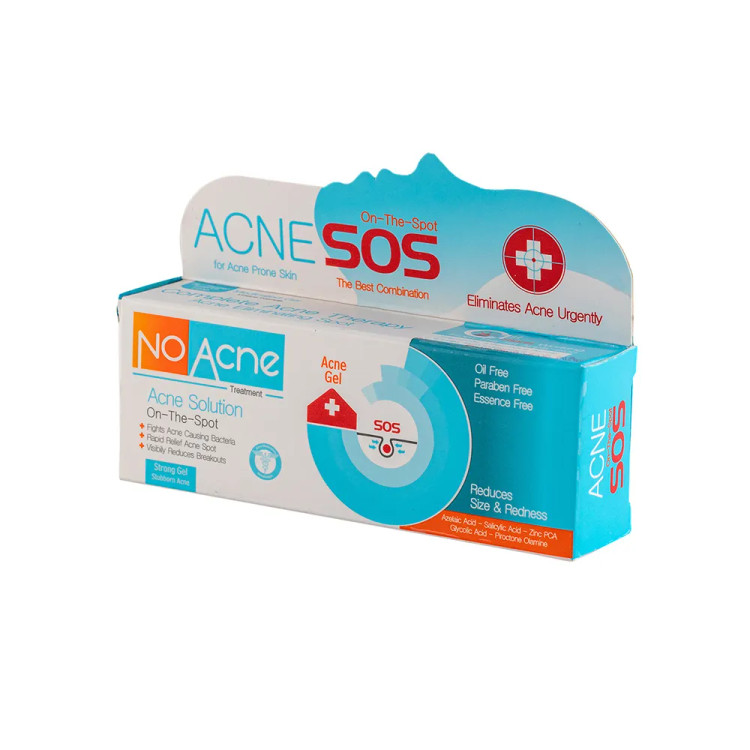 ژل ضد جوش اورژانسی نو آکنه مدل Acne Solution مناسب پوست جوش دار حجم 20 میلی لیتر (پس کرایه)