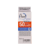 کرم ضد آفتاب رنگ بژ طبیعی مناسب پوست های چرب، جوش دار و مختلط با SPF 50 پیکسل (پس کرایه)