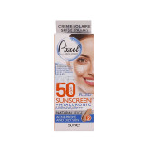کرم ضد آفتاب رنگ بژ طبیعی مناسب پوست های چرب، جوش دار و مختلط با SPF 50 پیکسل (پس کرایه)