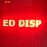 تابلو روان شارژی سایز کوچک 26x75 cm قرمز مدل USB (پس کرایه)