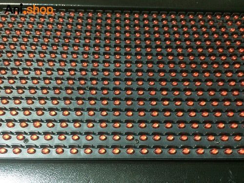 تابلو روان شارژی سایز کوچک 26x75 cm قرمز مدل USB (پس کرایه)