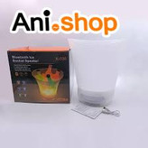 سطل یخ بلوتوثی مدل K-036 با اسپیکر و نورپردازی RGB (پس کرایه)