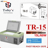 یخچال هوشمند سفری خودرو و کمپر توبیز مدل TR-15 (پس کرایه)