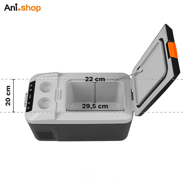 یخچال فریزر خودرو مسافرتی 16 لیتر مدل کنسولی (پس کرایه)