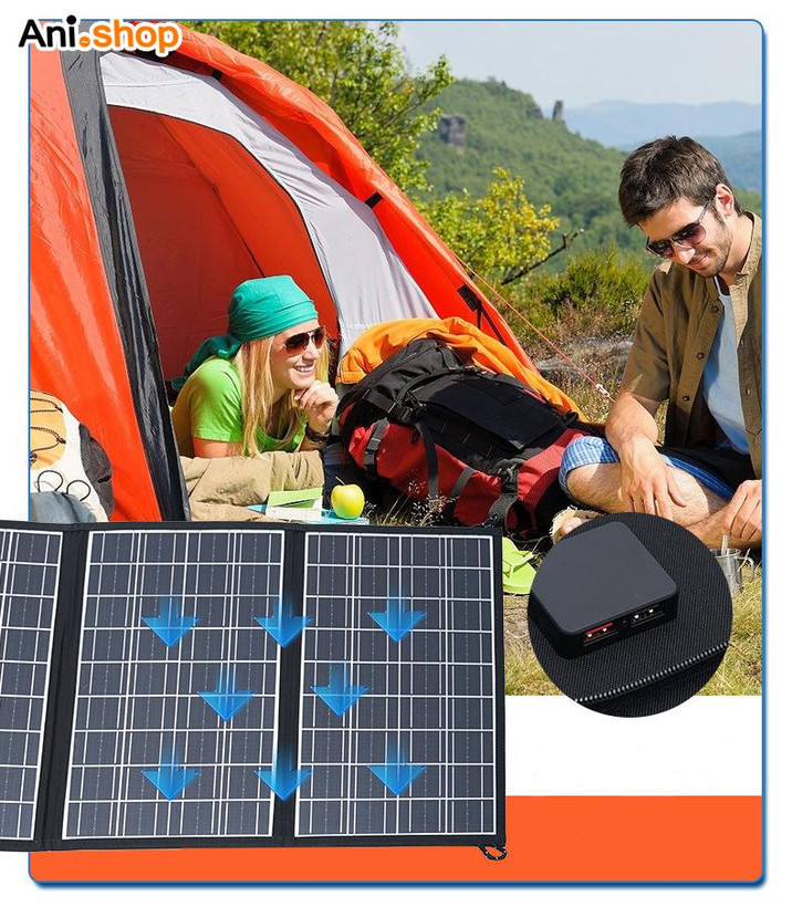 شارژر پنل خورشیدی تا شو مونو کریستال 100W وات ضد آب اورجینال (پس کرایه)