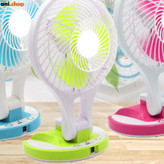 چراغ مطالعه پنکه ای شارژی مدل HT-5580