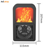 بخاری برقی طرح شومینه مدل 3D flame (پس کرایه)