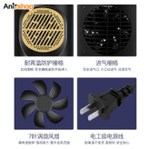 فن هیتر استوانه ای unit مدل 400w