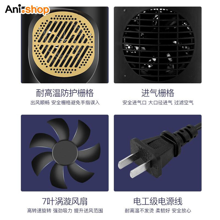 فن هیتر استوانه ای unit مدل 400w