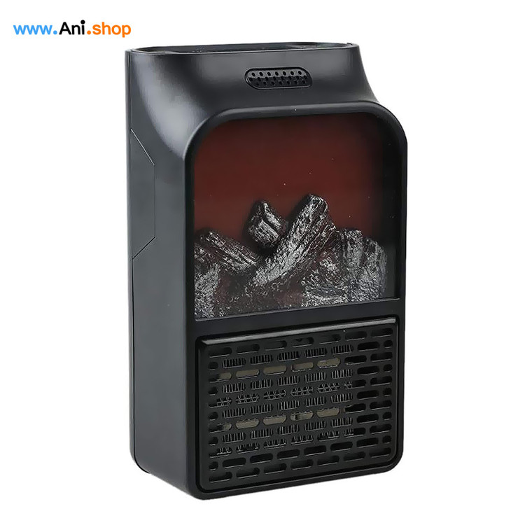 فن هیتر پرتابل شومینه ای 1000w وات ریموت دار (پس کرایه)